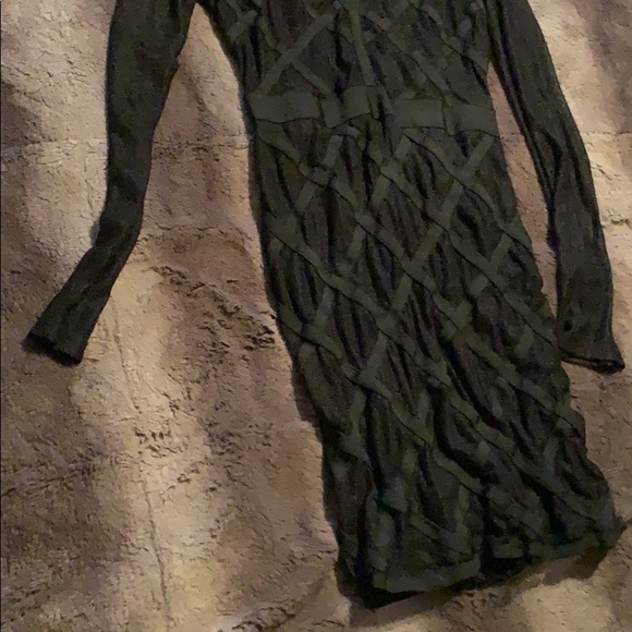 Black see through dress - Picture 2 of 4